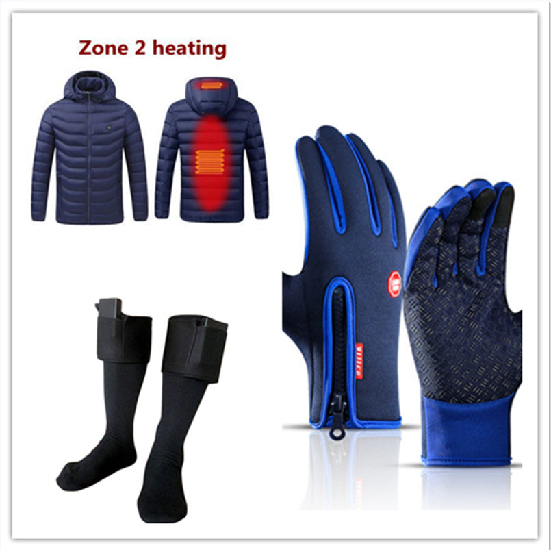 Winter Gloves Touch Screen Riding Motorcycle Sliding Waterproof Sports Gloves With Fleece - Fourth Pyramid USA