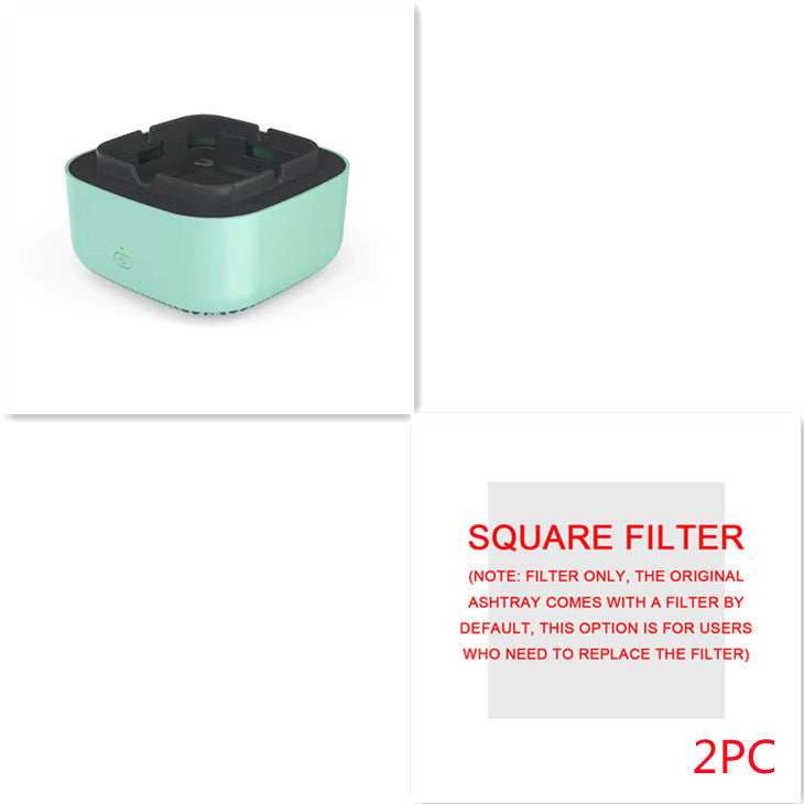 Smoke Removal Air Purification Ashtray Anion Purification Practical Automatic Purifier Ashtray Portable Gadgets For Car Ashtray - Fourth Pyramid USA