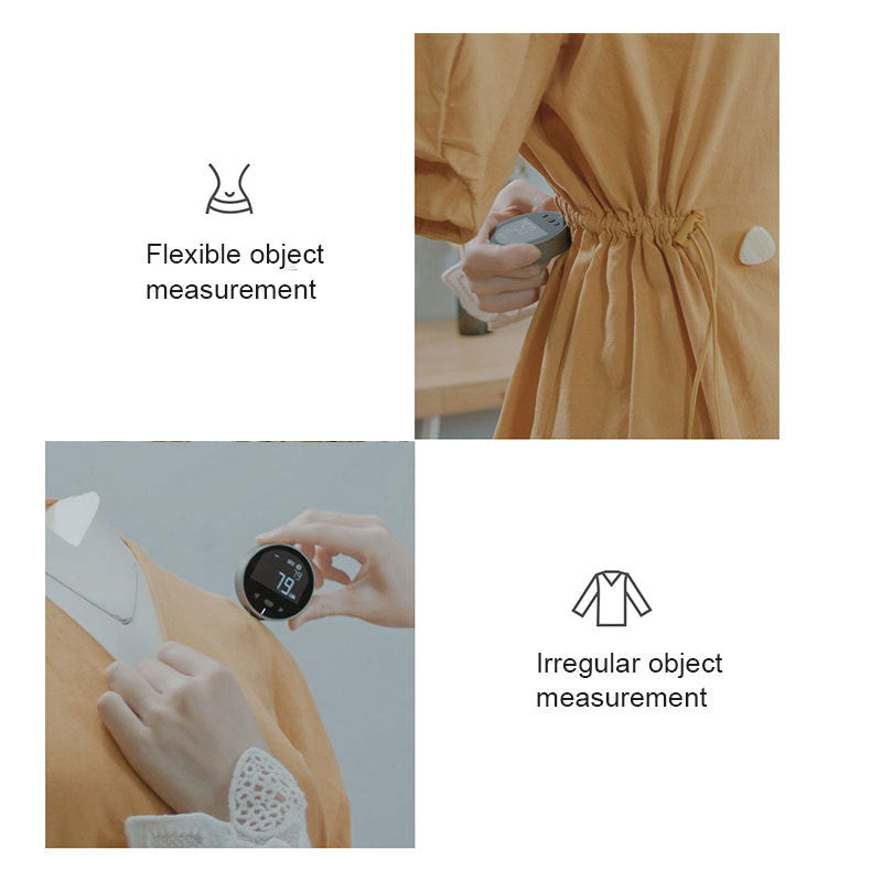 Distance Measuring Instrument Electronic Measuring Ruler Tape Measure High Definition Digital LCD High Precision Electronic Measuring Ruler Tool - Fourth Pyramid USA