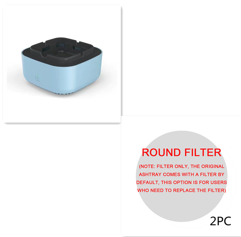Smoke Removal Air Purification Ashtray Anion Purification Practical Automatic Purifier Ashtray Portable Gadgets For Car Ashtray - Fourth Pyramid USA