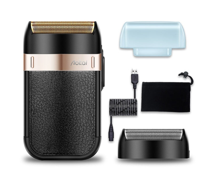 Electric Shaver USB Charging Dual Head Waterproof