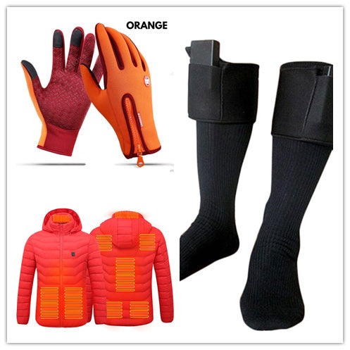 Winter Gloves Touch Screen Riding Motorcycle Sliding Waterproof Sports Gloves With Fleece - Fourth Pyramid USA