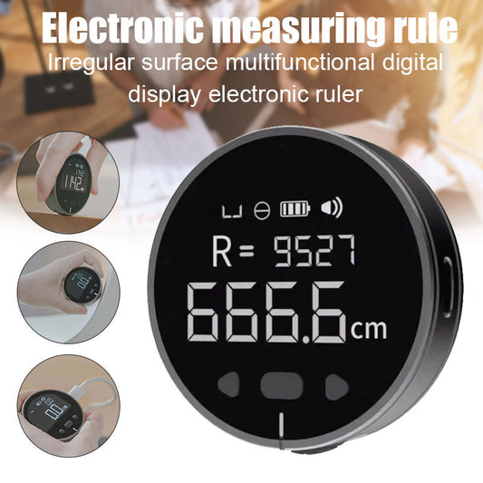 Distance Measuring Instrument Electronic Measuring Ruler Tape Measure High Definition Digital LCD High Precision Electronic Measuring Ruler Tool - Fourth Pyramid USA