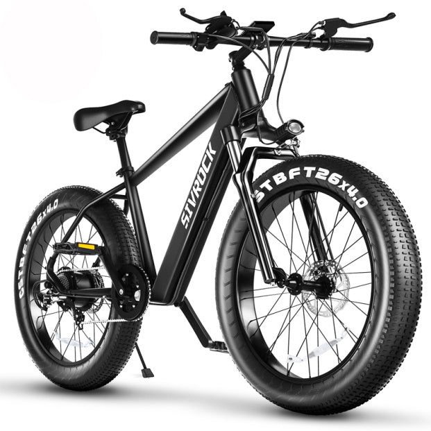 Professional Electric Bike For Adults, 26 X 4.0 Inches Fat Tire Electric Mountain Bicycle, 1000W Motor 48V 15Ah Ebike For Trail Riding, Excursion And Commute, UL And GCC Certified - Fourth Pyramid USA