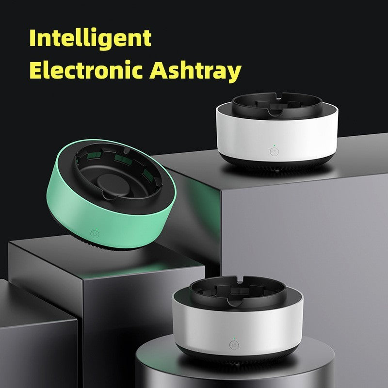 Smoke Removal Air Purification Ashtray Anion Purification Practical Automatic Purifier Ashtray Portable Gadgets For Car Ashtray - Fourth Pyramid USA