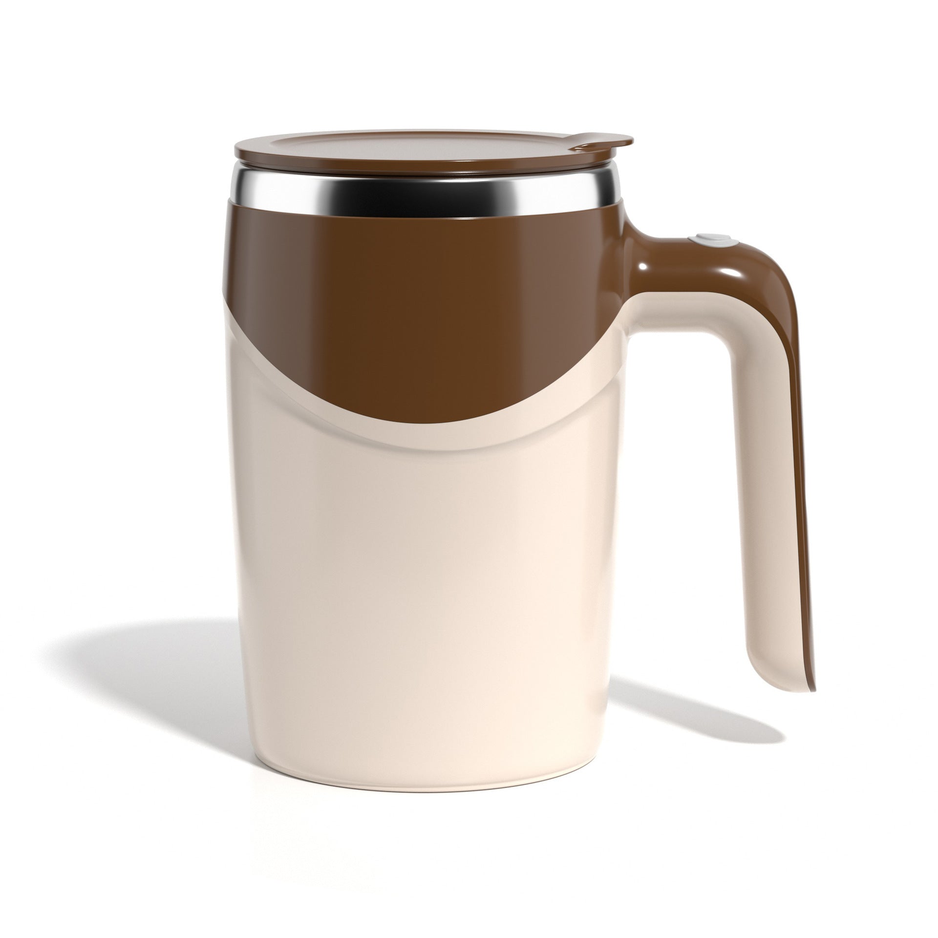 Rechargeable Model Automatic Stirring Cup Coffee Cup High Value Electric Stirring Cup Lazy Milkshake Rotating Magnetic Water Cup - Fourth Pyramid USA