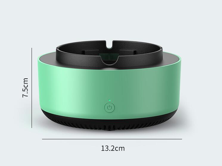 Smoke Removal Air Purification Ashtray Anion Purification Practical Automatic Purifier Ashtray Portable Gadgets For Car Ashtray - Fourth Pyramid USA