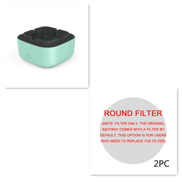 Smoke Removal Air Purification Ashtray Anion Purification Practical Automatic Purifier Ashtray Portable Gadgets For Car Ashtray - Fourth Pyramid USA