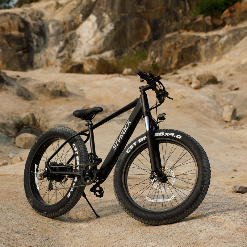 Professional Electric Bike For Adults, 26 X 4.0 Inches Fat Tire Electric Mountain Bicycle, 1000W Motor 48V 15Ah Ebike For Trail Riding, Excursion And Commute, UL And GCC Certified - Fourth Pyramid USA