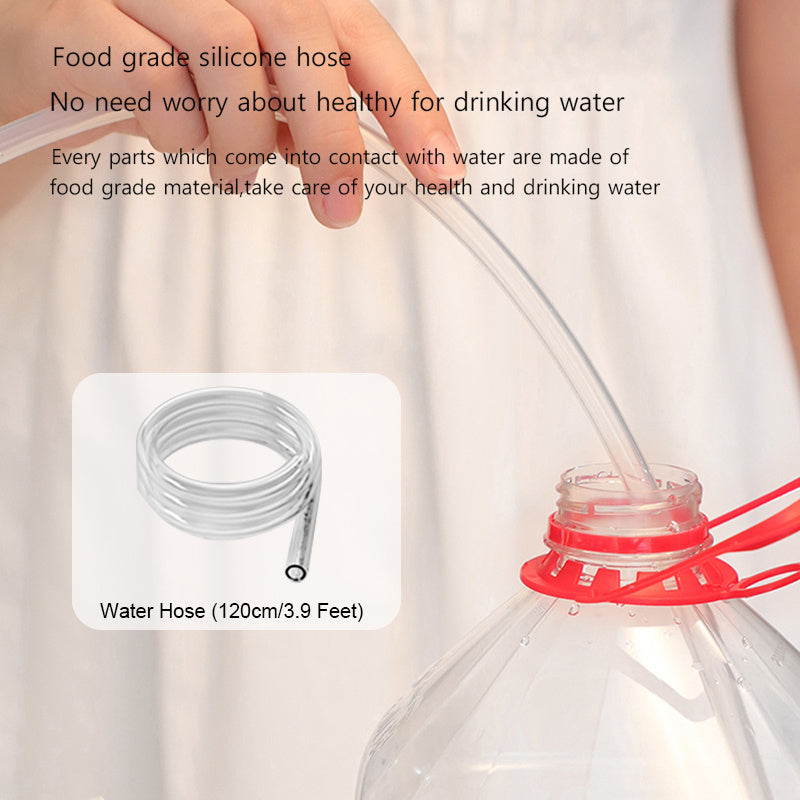 Desk Dispenser Electric Water Gallon Automatic Water Bottle Dispenser Rechargeable Water Dispenser - Fourth Pyramid USA